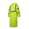 2W International Hi-Vis Rain Coat, 100% Polyester Oxford with PU coating, Class 3 Lime, M 650C-3 M - alternate 6